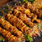 Receita de Kebab de frango com cuscuz marroquino Paola Carosella