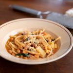 Receita de Sopa de macarrão com feijão Paola Carosella