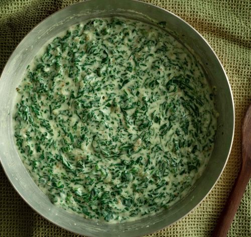 Receita de Creme de espinafres Paola Carosella