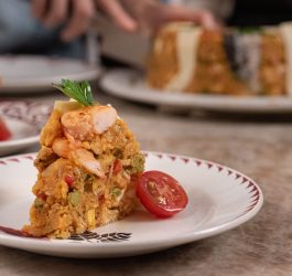 Receita Paola Cuscuz Paulista com camarão Carosella