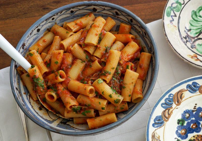 Receita de Macarrão All’arrabbiata Paola Carosella