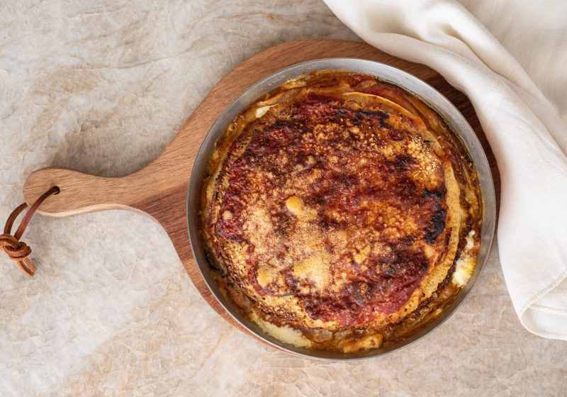 Receita Panquecas finíssimas com tomate e queijo Paola Carosella