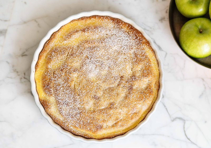 Receita de Torta de maçã com creme de confeiteiro Paola Carosella